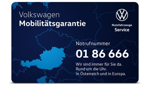 VW Nutzfahrzeuge Service Mobilitätsgarantie