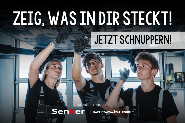 Sichere dir jetzt deinen individuellen Schnuppertag bei der Senker Gruppe!